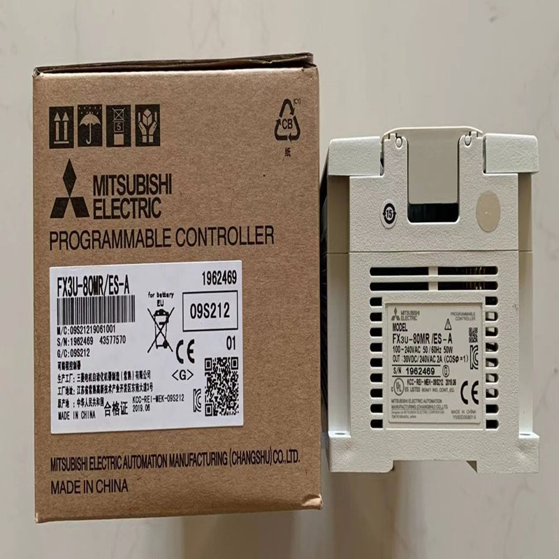 New PLC Module Mitsubishi FX3U-80MR/ES-A 