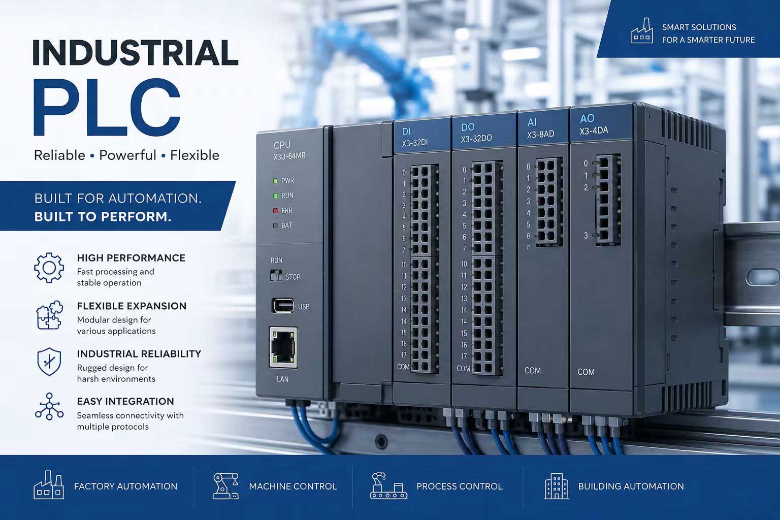 One-Stop Sourcing for PLC & HMI Industrial Automation Products | Full Brand Coverage, Hassle-Free Procurement